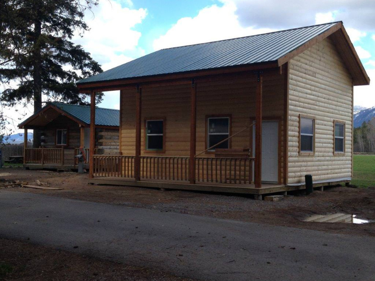 Outside Granite Cabin