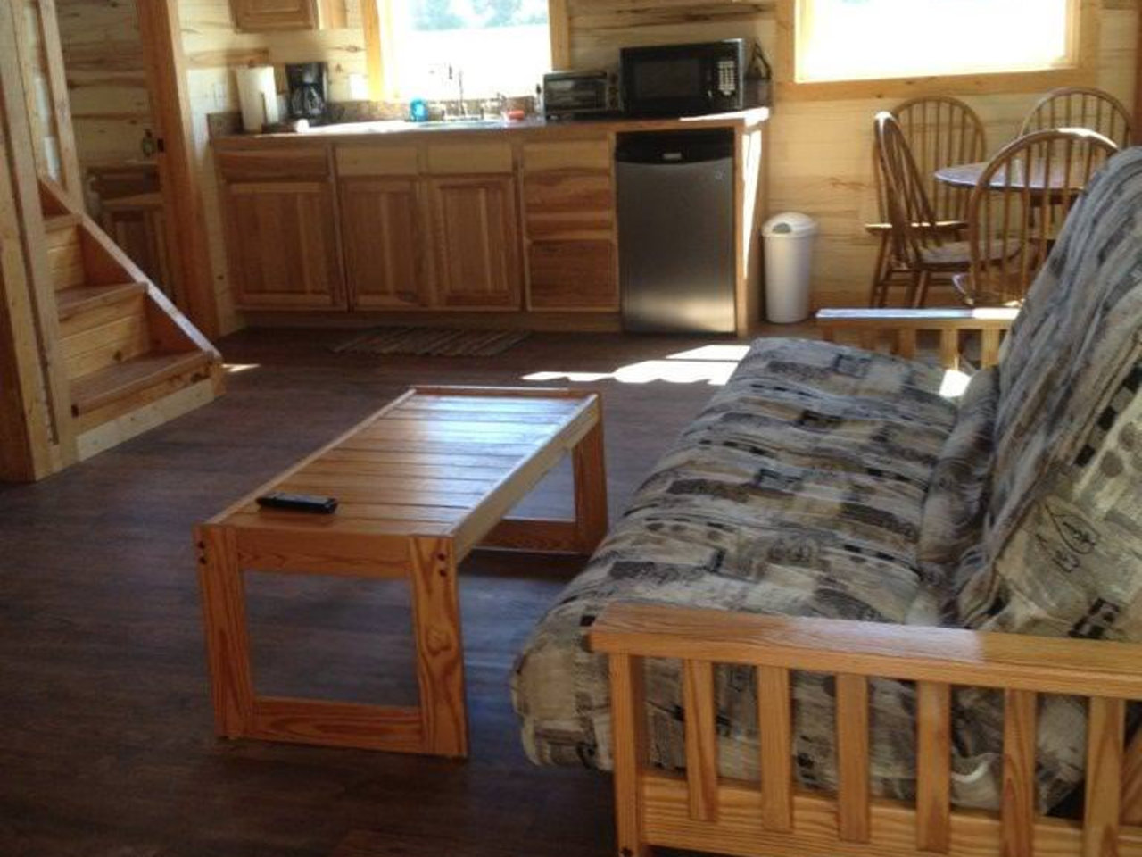 Inside Granite Cabin (furnished).